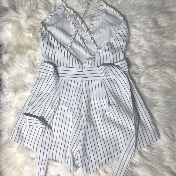 Striped playsuit - Picture 2 of 4